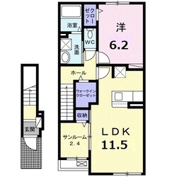 ドゥー・メゾン大網白里　Iの物件間取画像